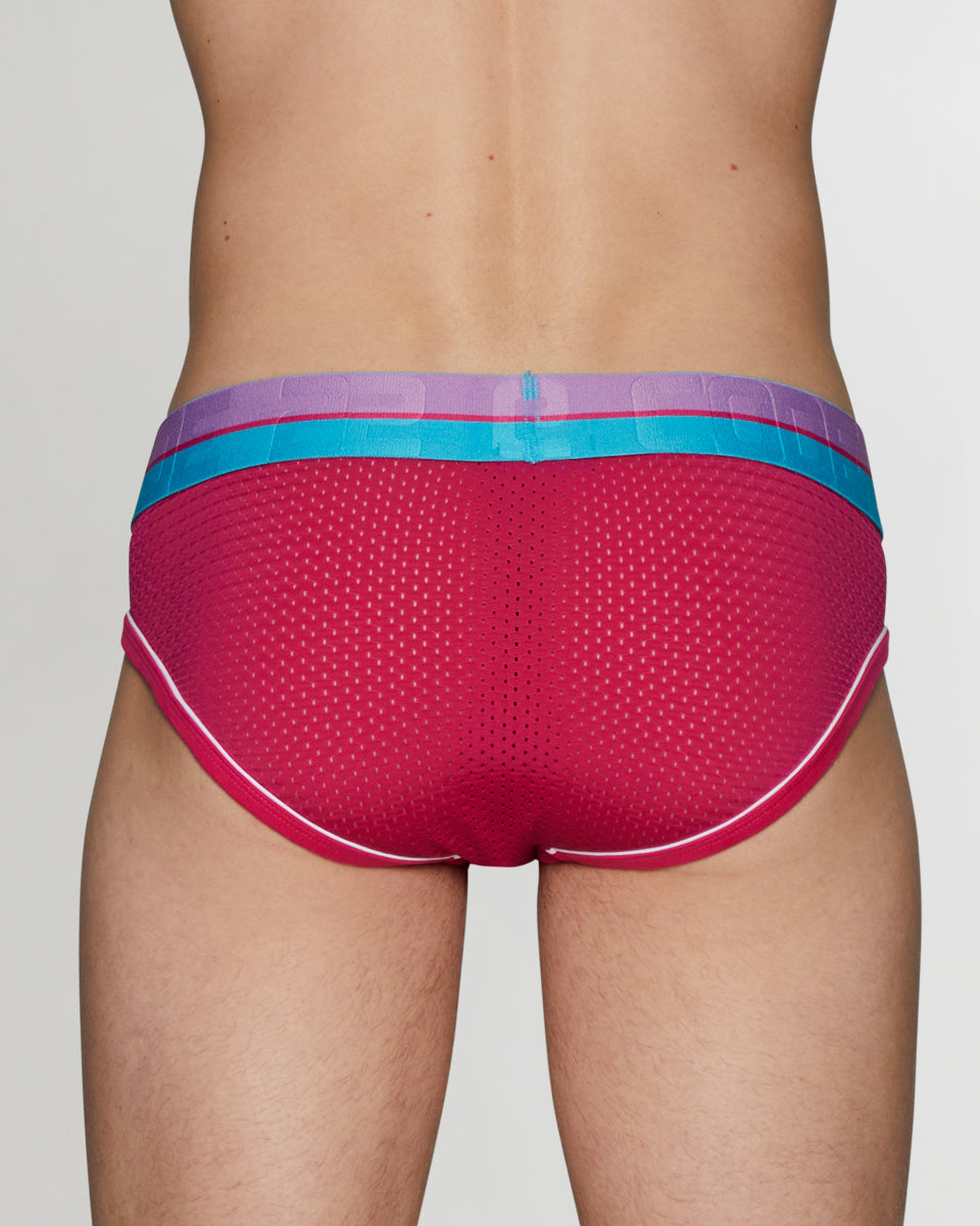 CODE 22 Bright Mesh Brief CODE 22 Bright Mesh Brief Pink