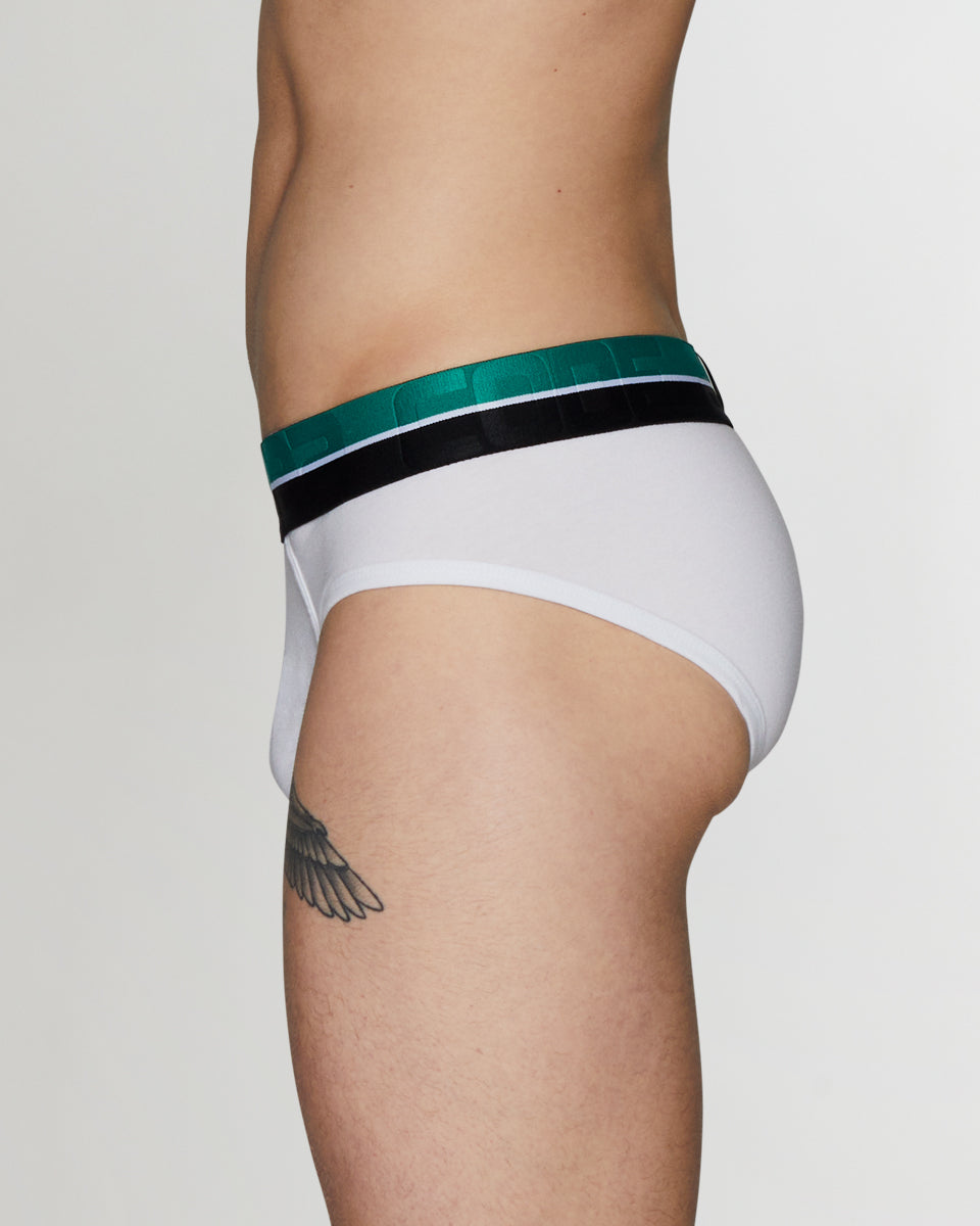 CODE 22 Palm Tree Brief CODE 22 Palm Tree Brief White