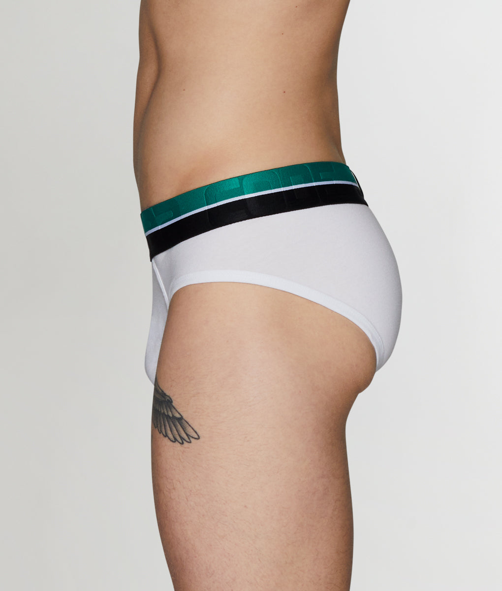 CODE 22 Palm Tree Brief CODE 22 Palm Tree Brief White