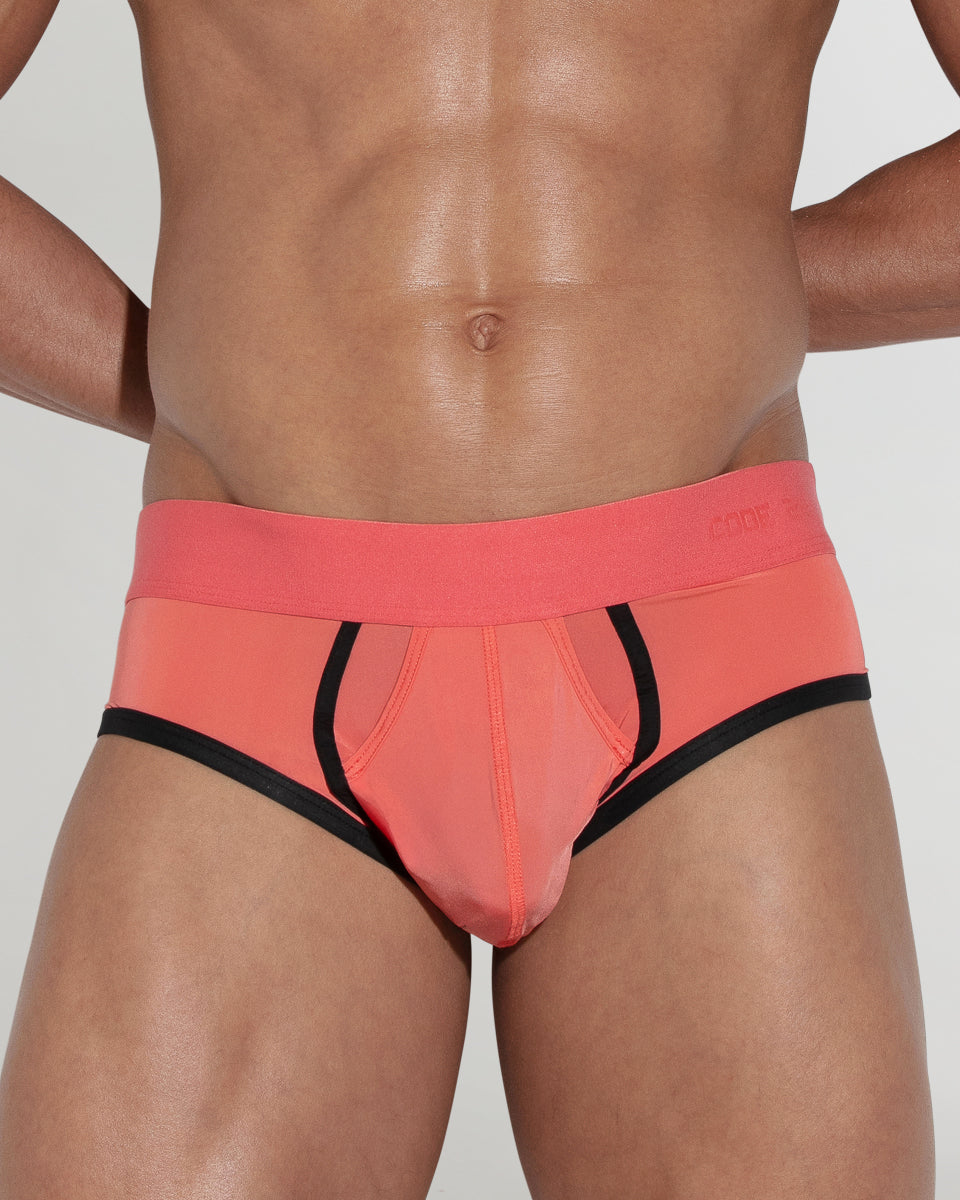 CODE 22 Workout Brief Vermillion-orange
