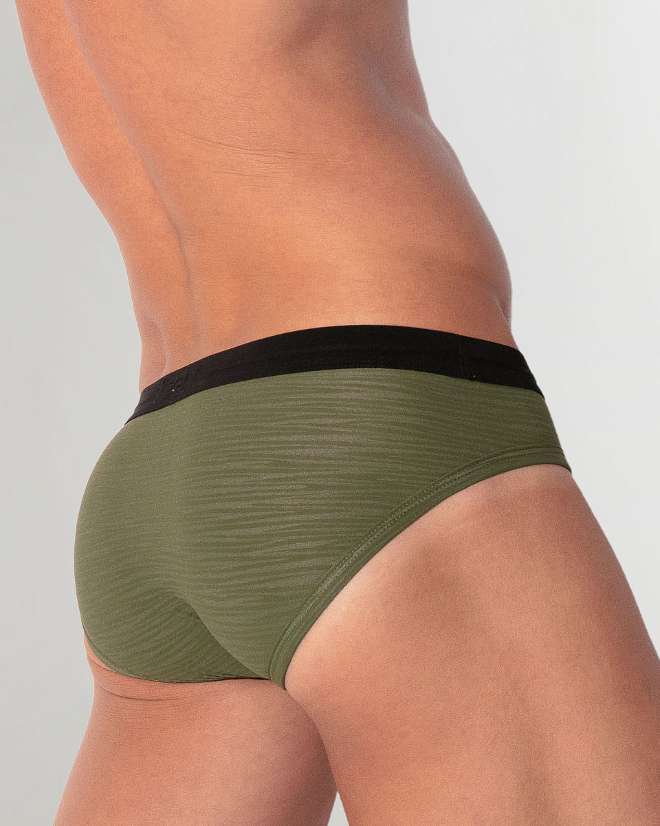 Code 22 Zebra Brief Khaki