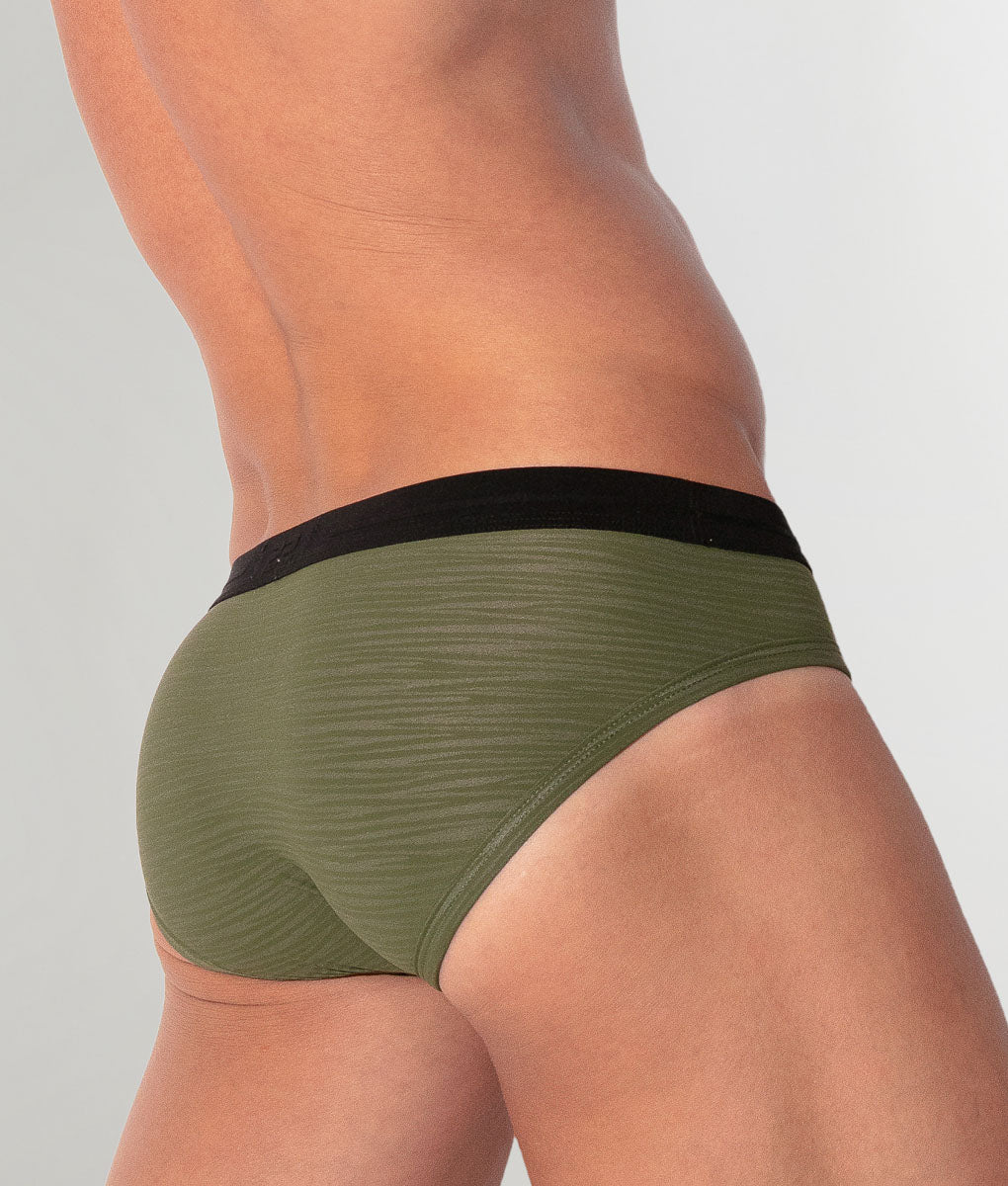 Code 22 Zebra Brief Khaki
