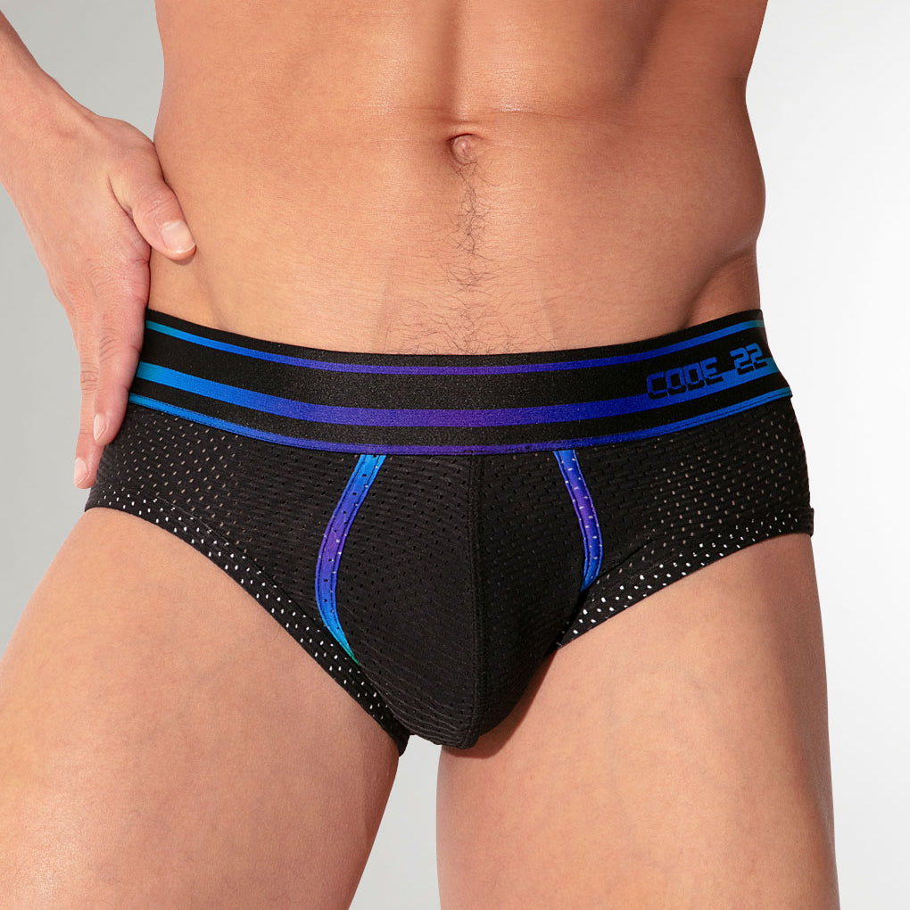 CODE 22 Pride 26 Brief Black
