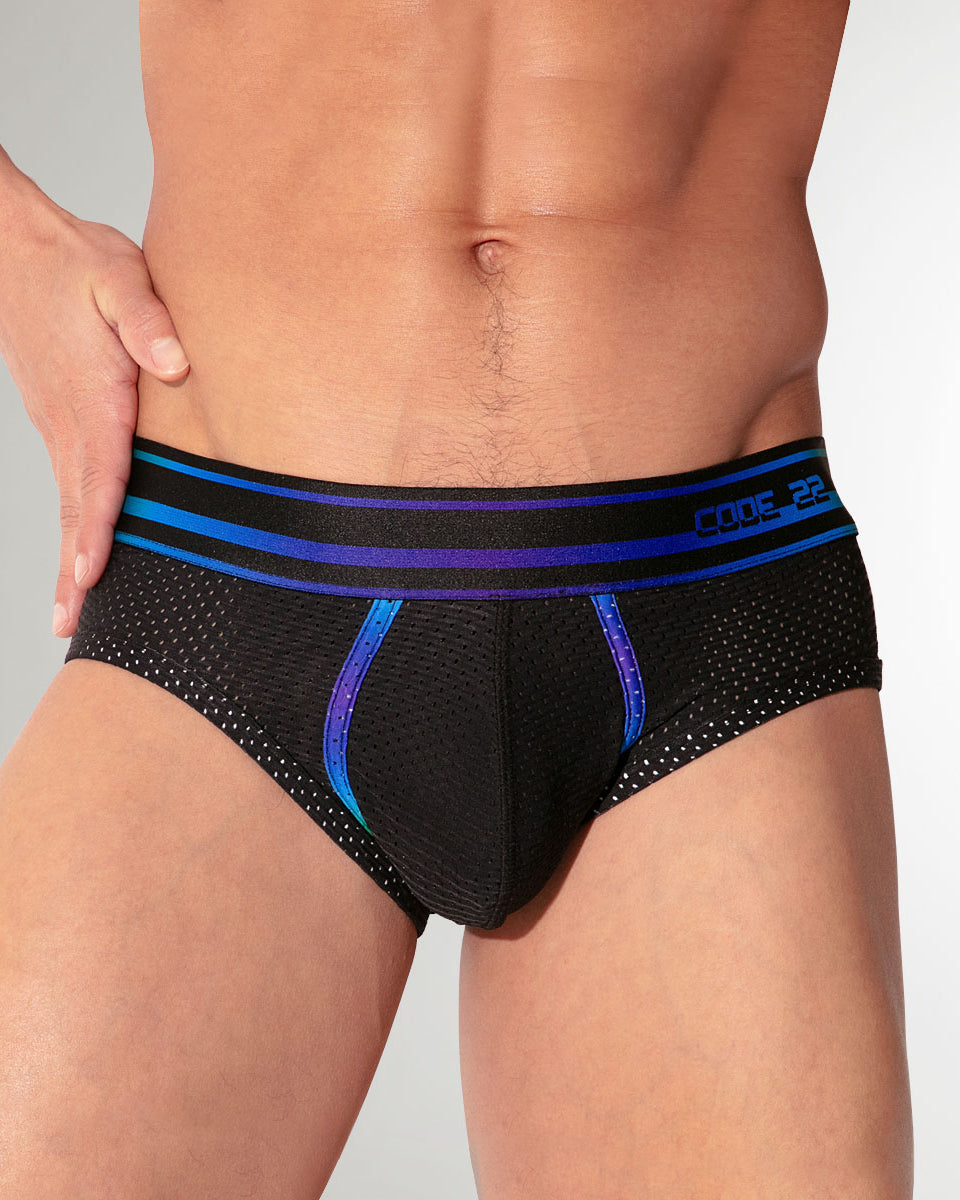 CODE 22 Pride 26 Brief Black