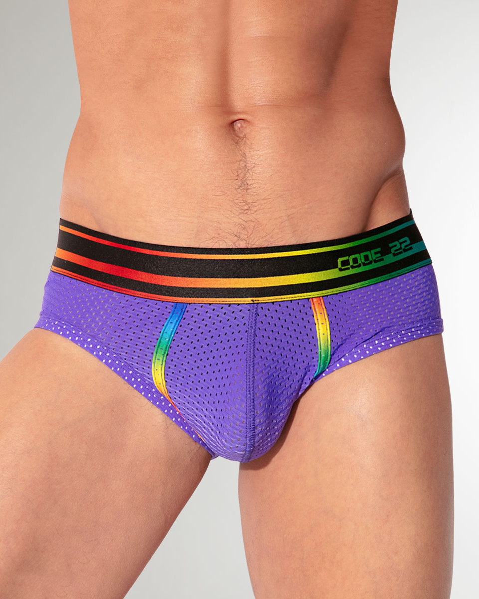 CODE 22 Pride 26 Brief Grape