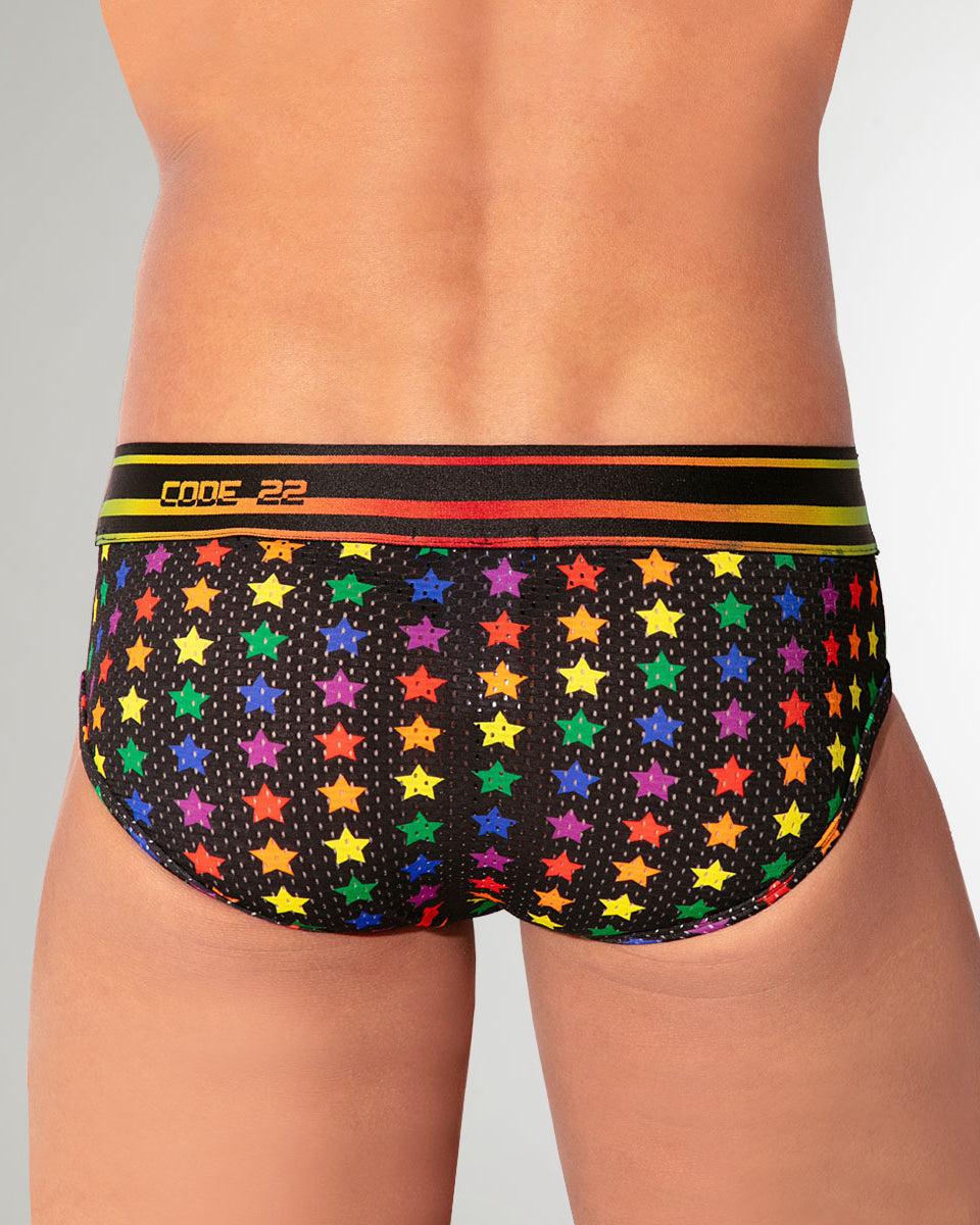 CODE 22 Pride 26 Brief Printed