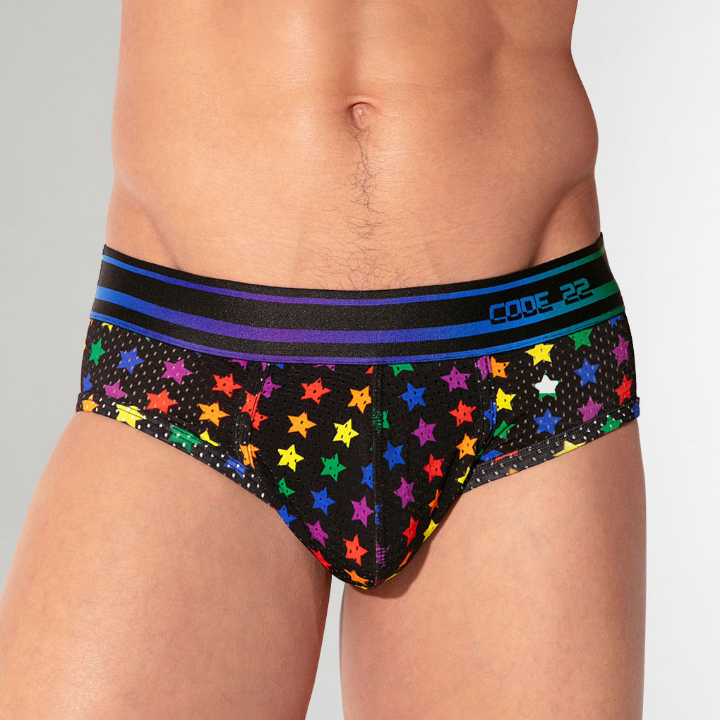 CODE 22 Pride 26 Brief Printed