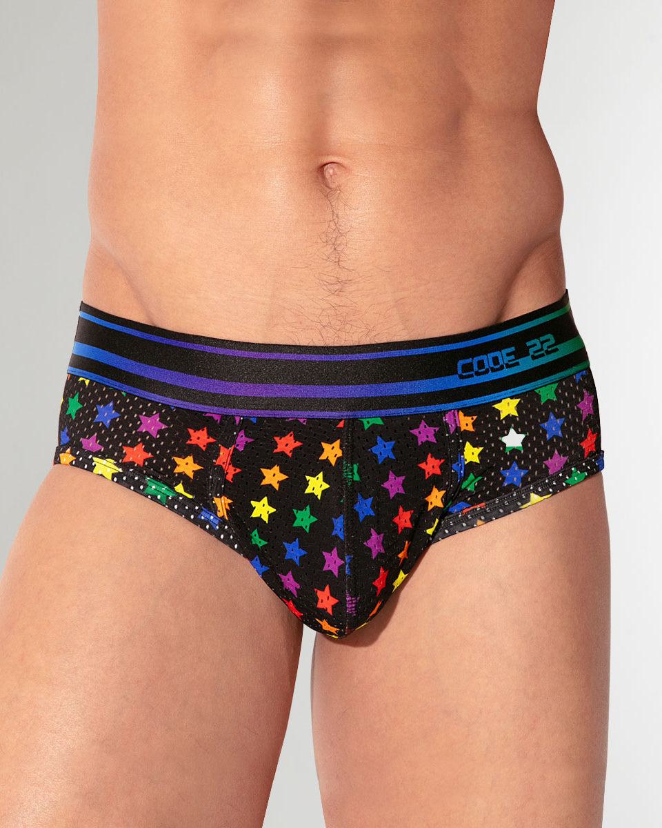 CODE 22 Pride 26 Brief Printed