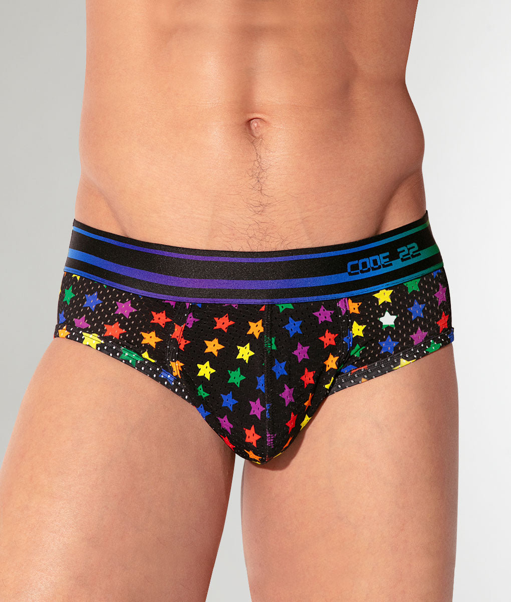 CODE 22 Pride 26 Brief Printed