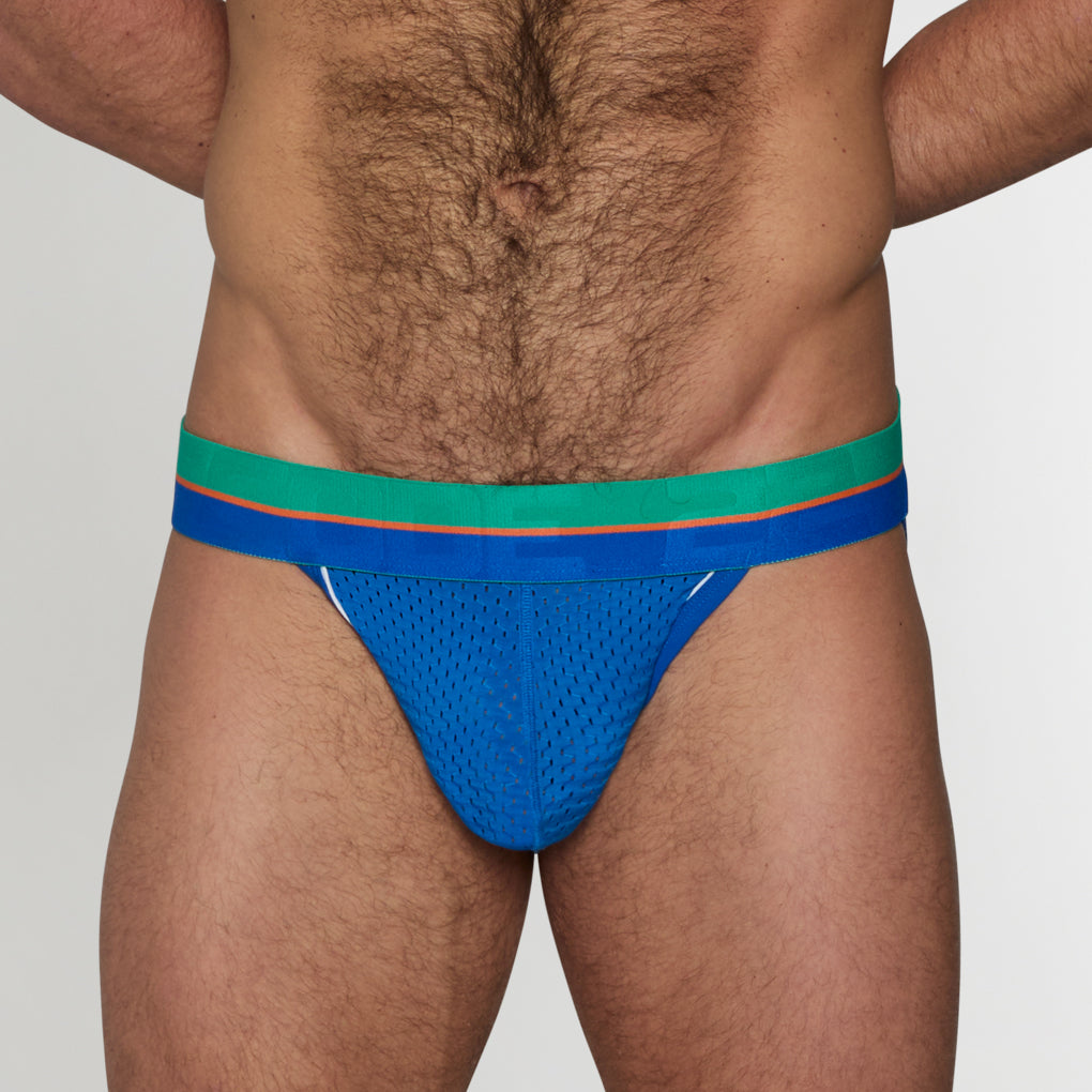 CODE 22 Bright Mesh Jockstrap CODE 22 Bright Mesh Jockstrap Blue