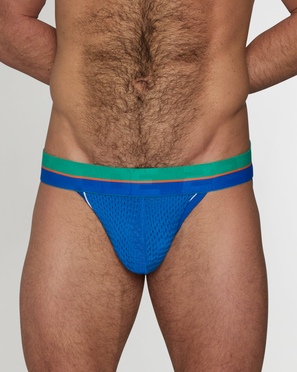 CODE 22 Bright Mesh Jockstrap CODE 22 Bright Mesh Jockstrap Blue