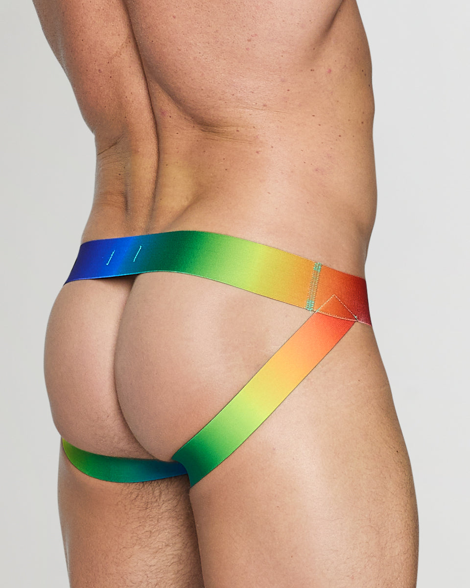 CODE 22 Pride Mesh Jockstrap Turquoise