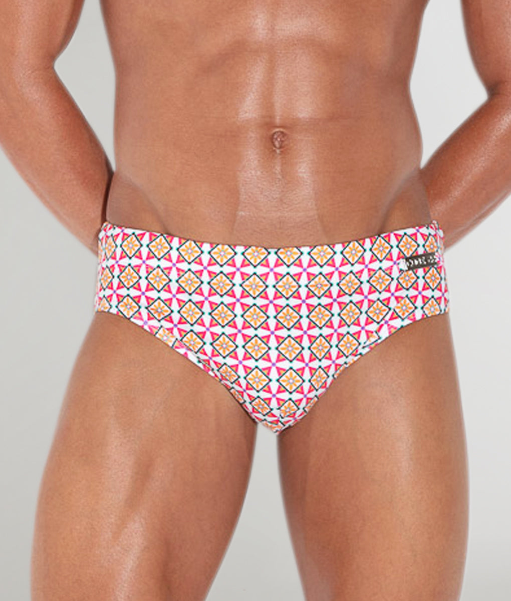 CODE 22 Mojacar Swim Brief Orange