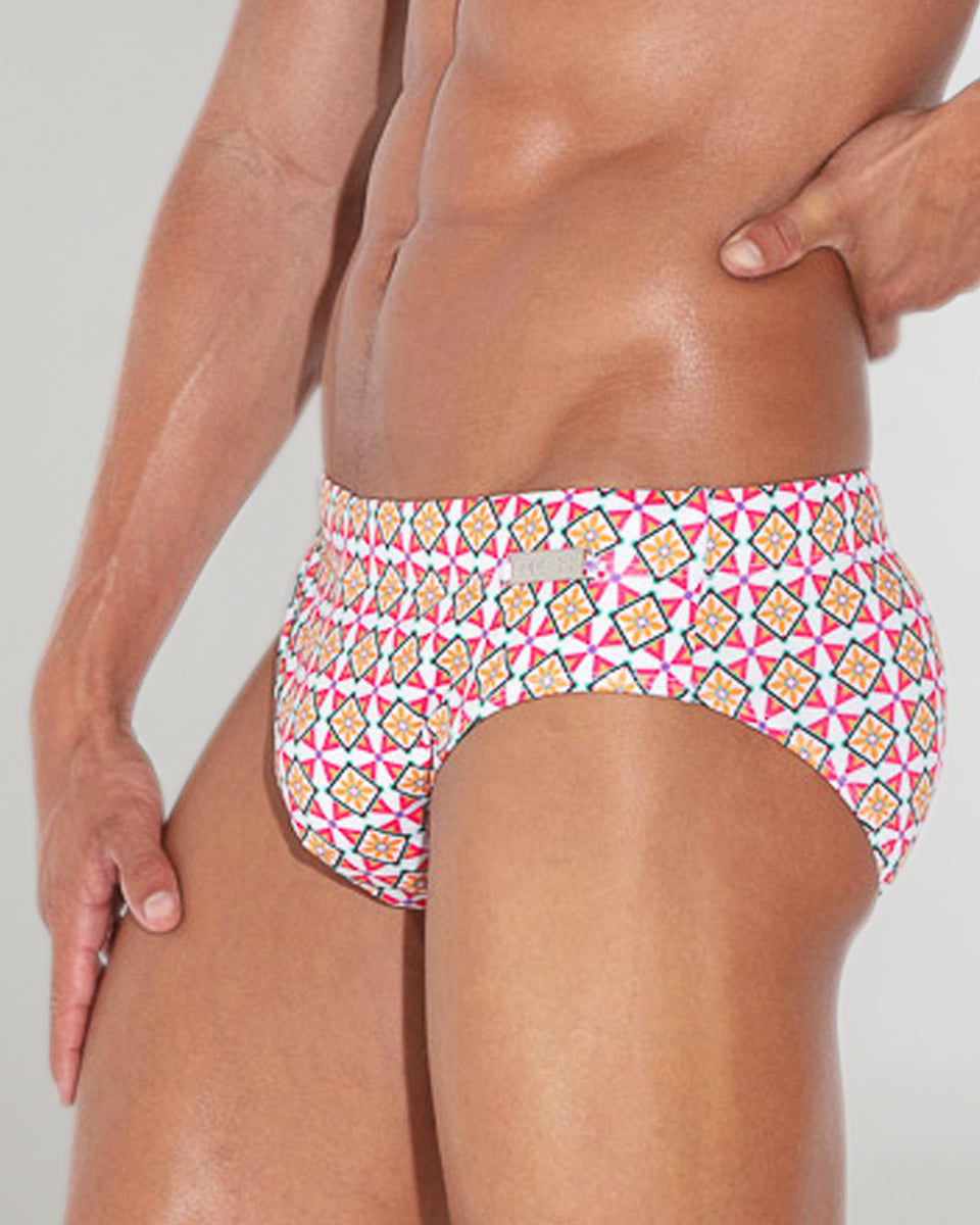 CODE 22 Mojacar Swim Brief Orange