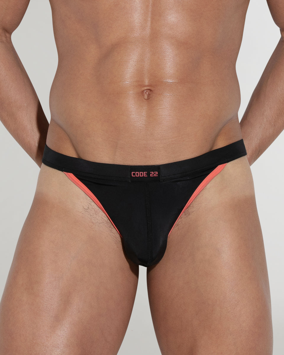 CODE 22 Workout Thong Black
