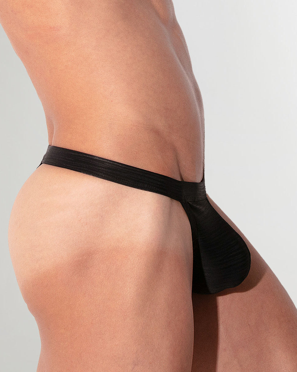 Code 22 Zebra Thong Black