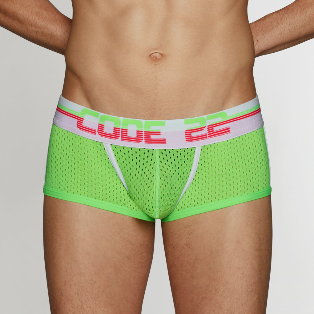 CODE 22 Neon Mesh Trunk CODE 22 Neon Mesh Trunk Lime