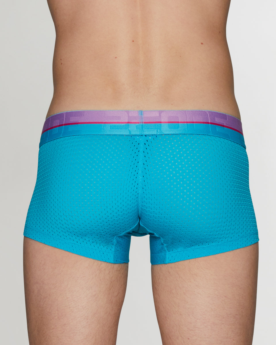 CODE 22 Bright Mesh Trunk CODE 22 Bright Mesh Trunk Turquoise
