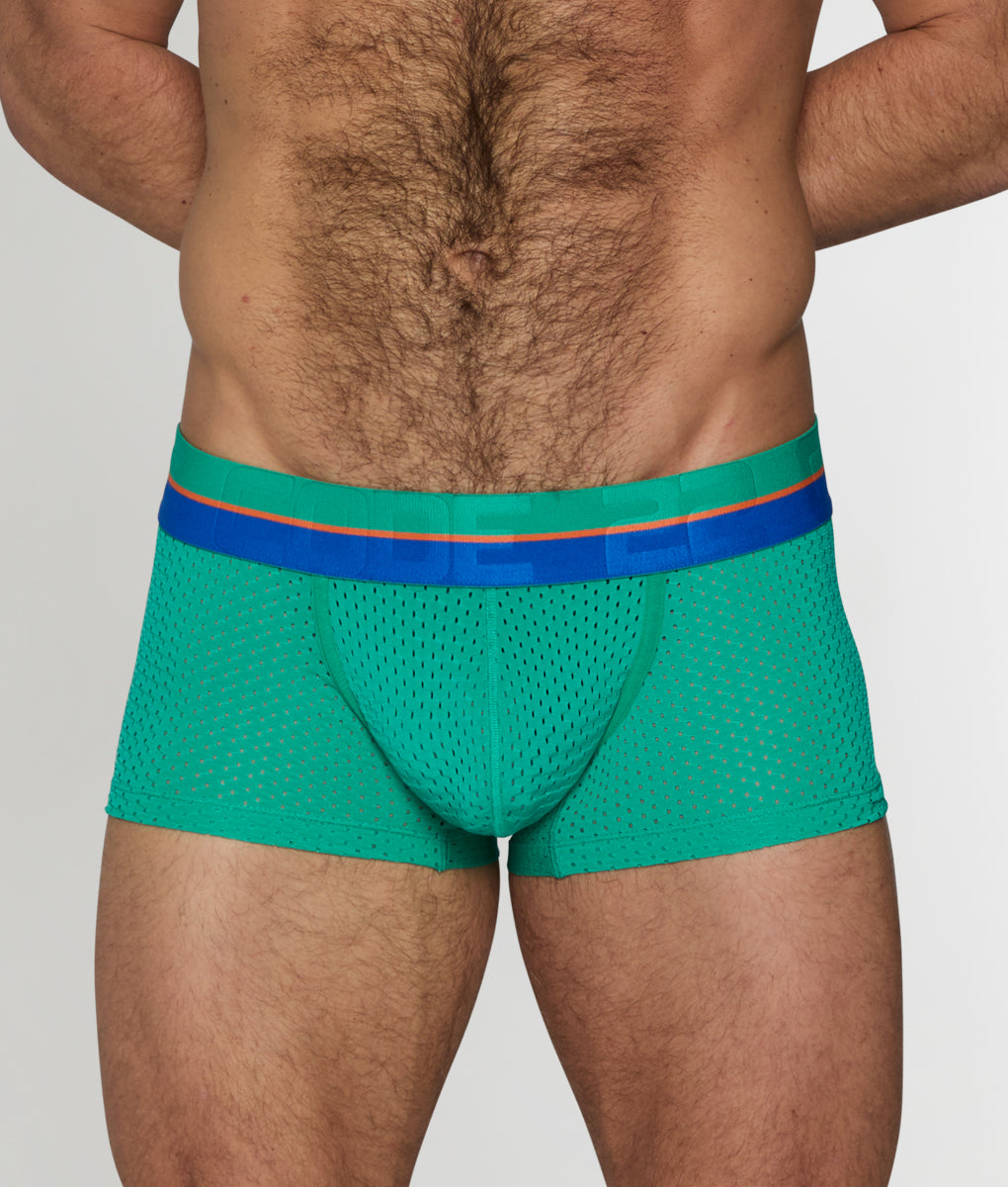 CODE 22 Bright Mesh Trunk CODE 22 Bright Mesh Trunk Green