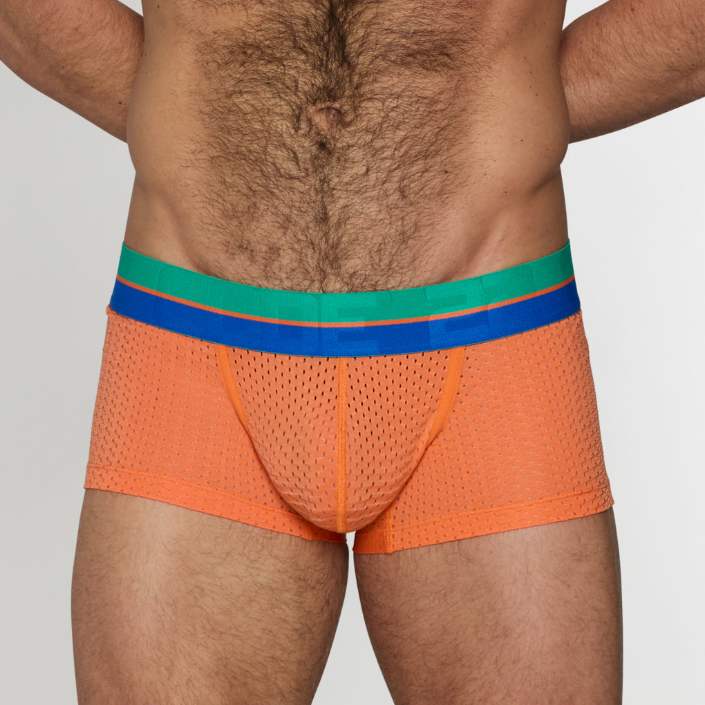 CODE 22 Bright Mesh Trunk CODE 22 Bright Mesh Trunk Orange