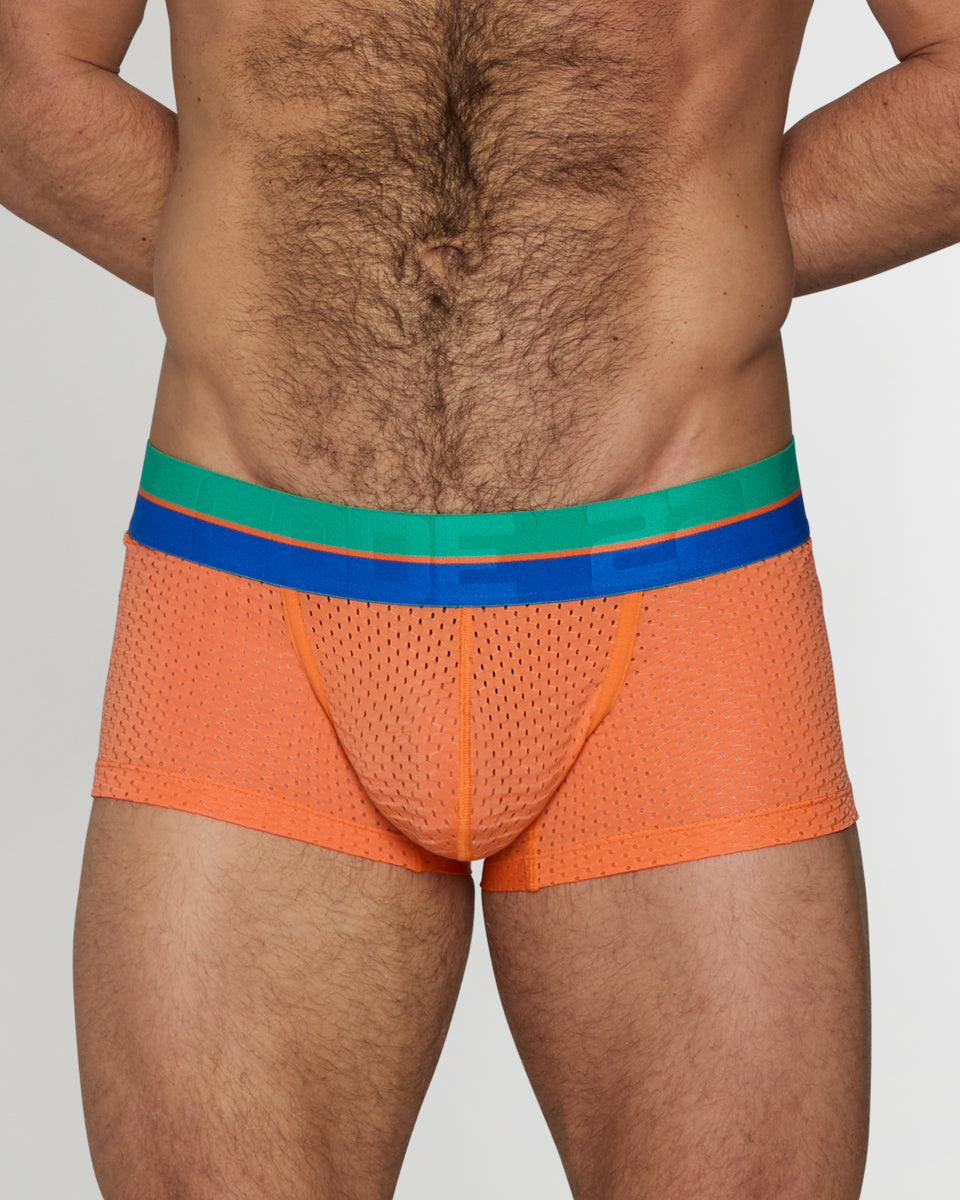 CODE 22 Bright Mesh Trunk CODE 22 Bright Mesh Trunk Orange