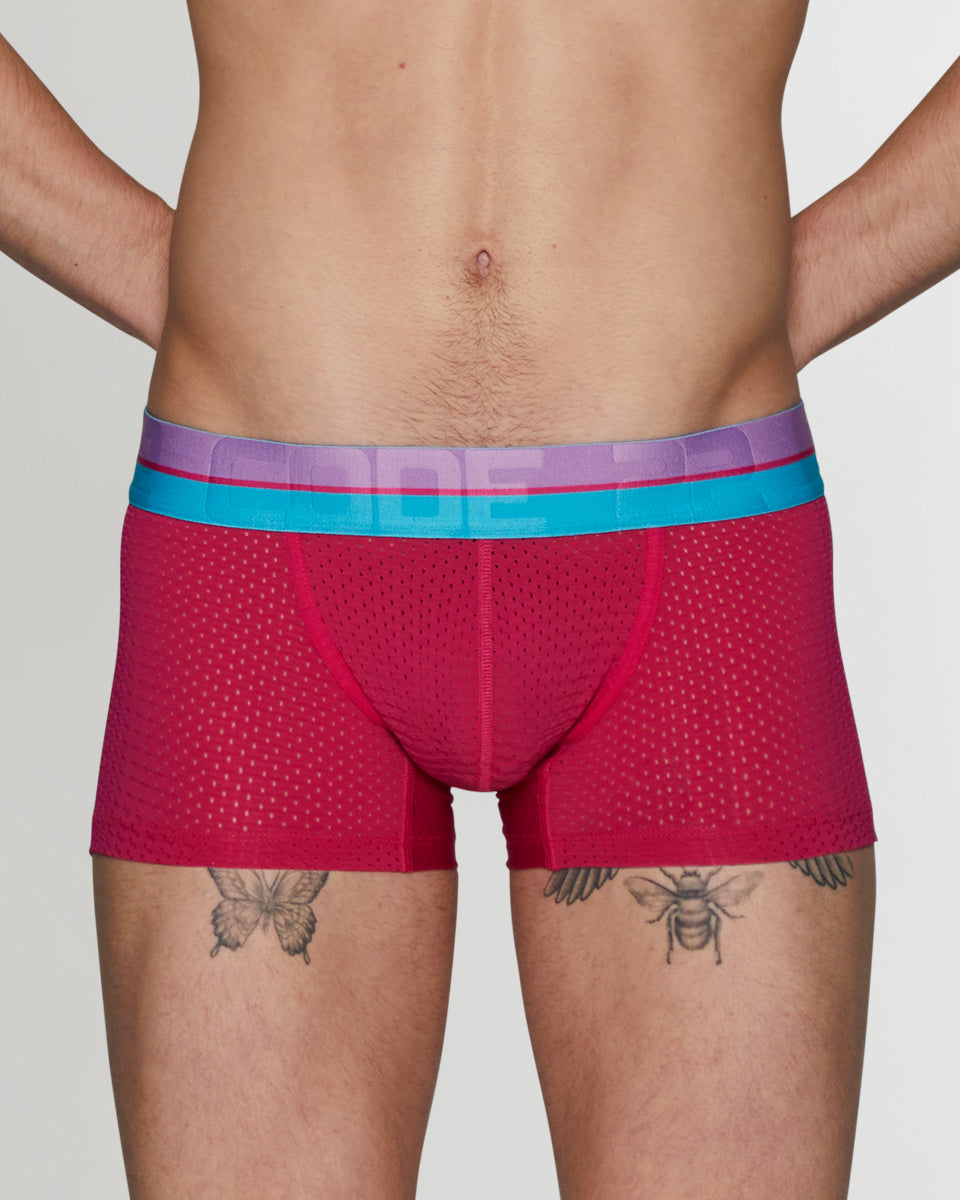 CODE 22 Bright Mesh Trunk CODE 22 Bright Mesh Trunk Pink