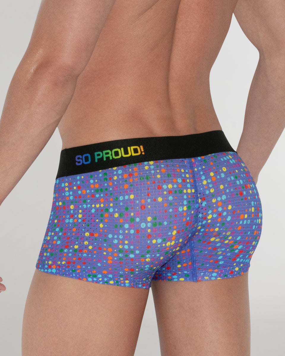 CODE 22 Pride Mesh Trunk CODE 22 Pride Mesh Trunk Blue-pattern