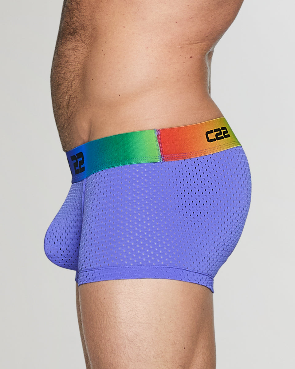 CODE 22 Pride Mesh Trunk Grape