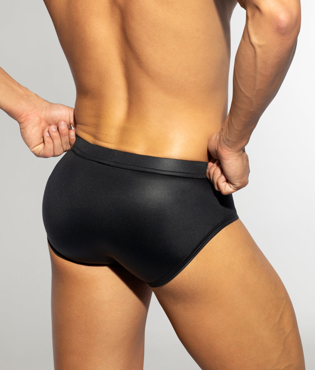 ES Collection Eco Shiny Brief Black