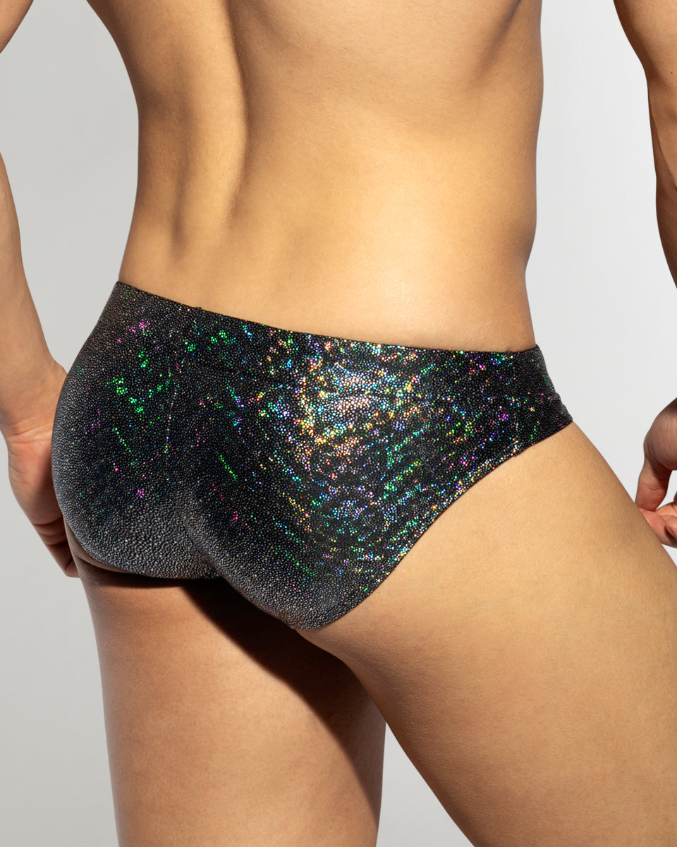 ES Collection Glitter Swim Brief ES Collection Glitter Swim Brief Black