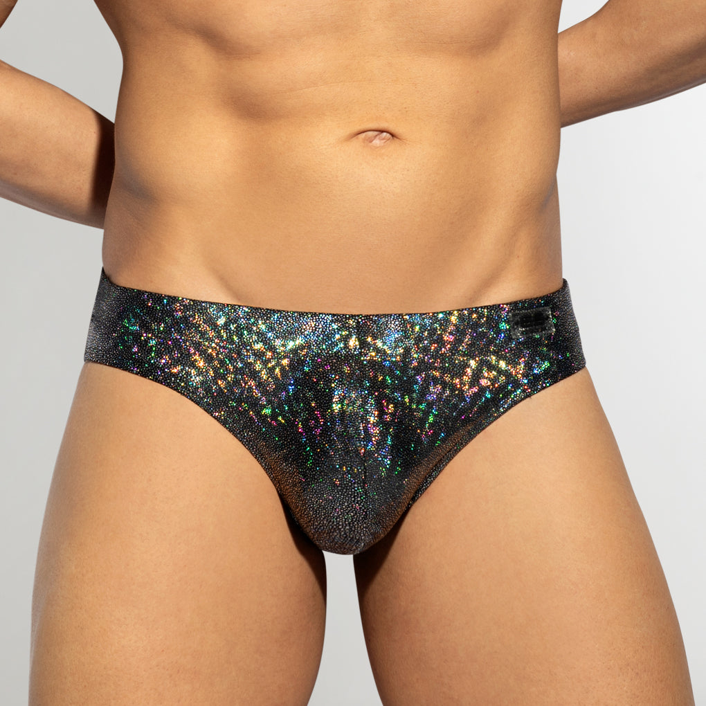 ES Collection Glitter Swim Brief ES Collection Glitter Swim Brief Black