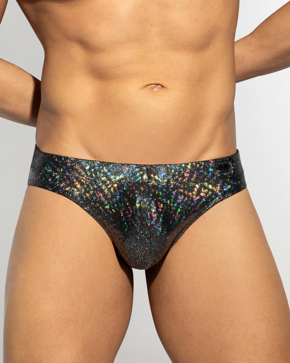 ES Collection Glitter Swim Brief ES Collection Glitter Swim Brief Black