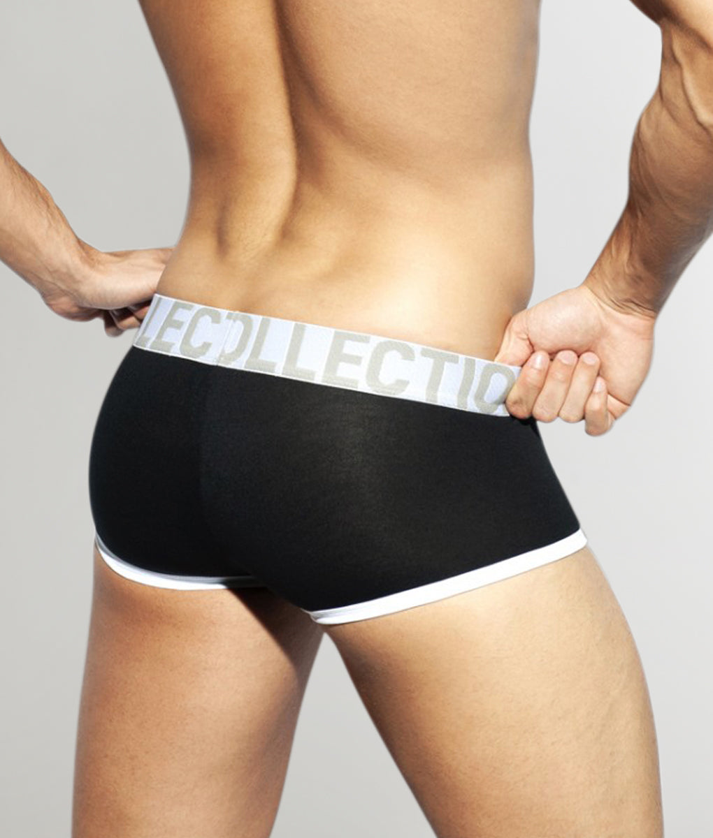 ES Collection Micro Rib Trunk Black