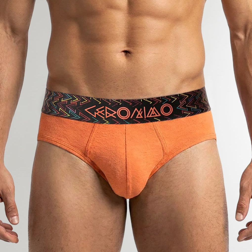 Geronimo Vibe Brief Orange