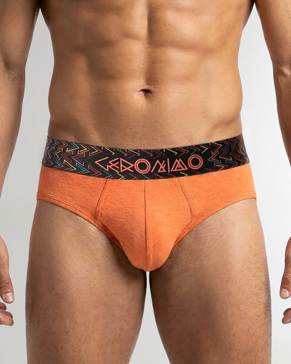 Geronimo Vibe Brief Orange