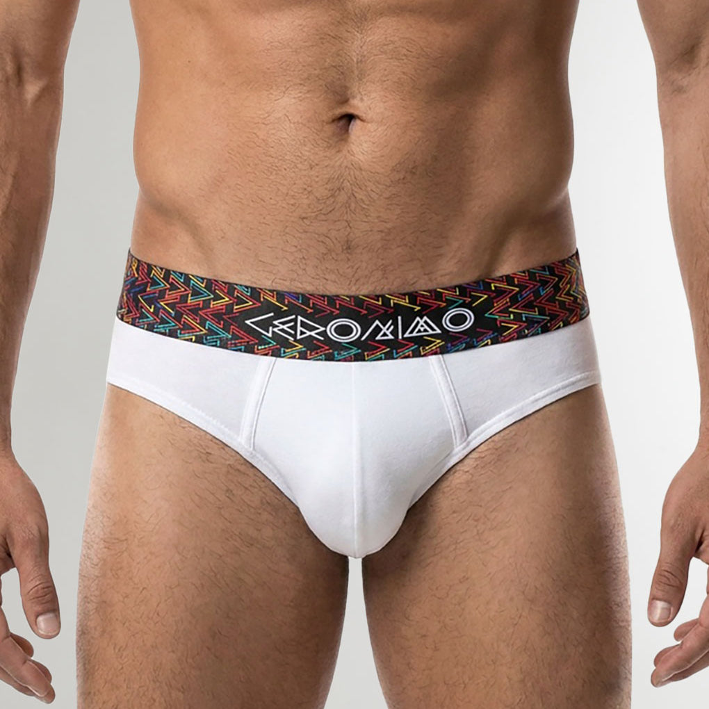 Geronimo Vibe Brief White