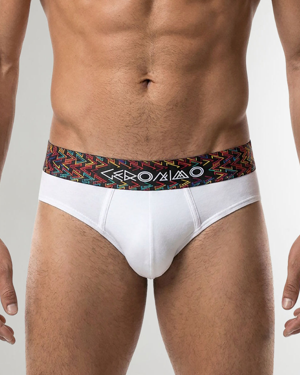 Geronimo Vibe Brief White