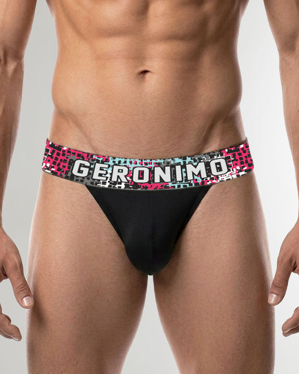 Geronimo Prism Jockstrap Black