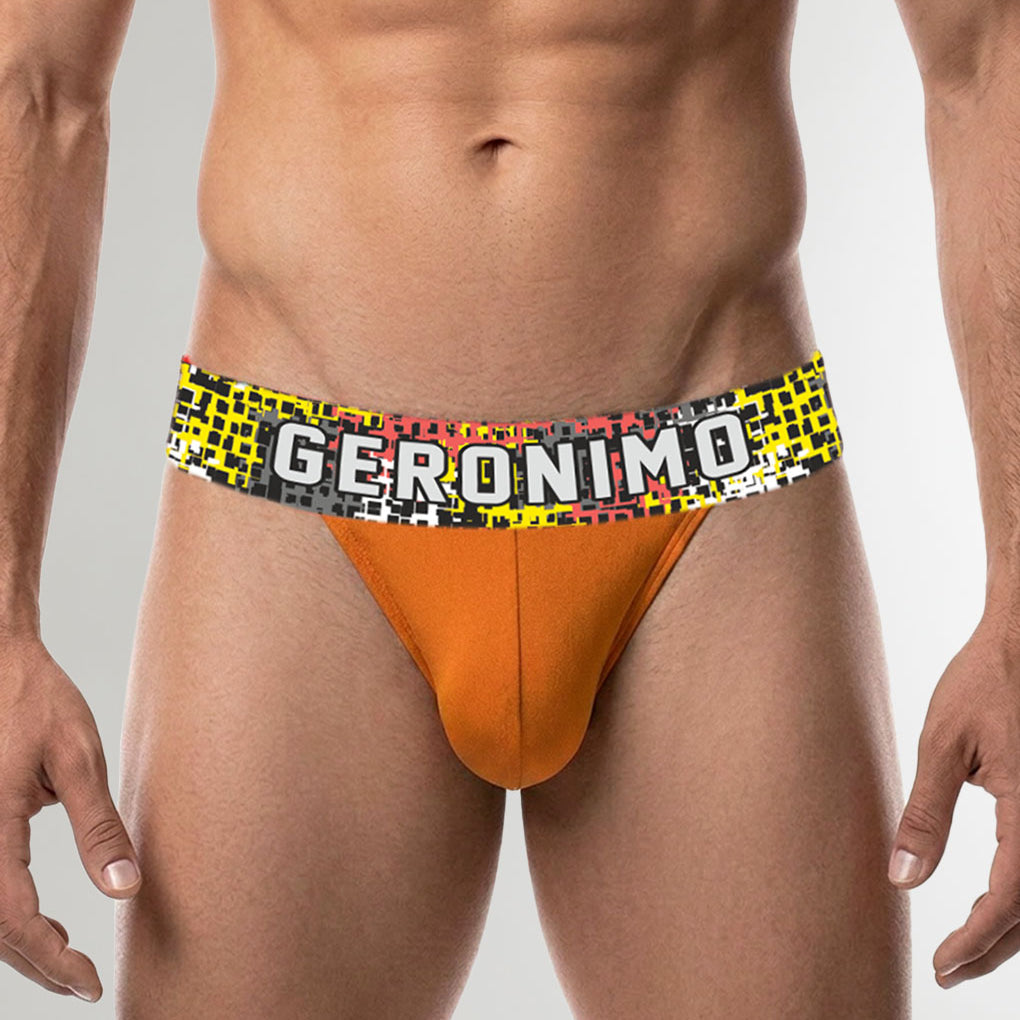 Geronimo Prism Jockstrap Orange