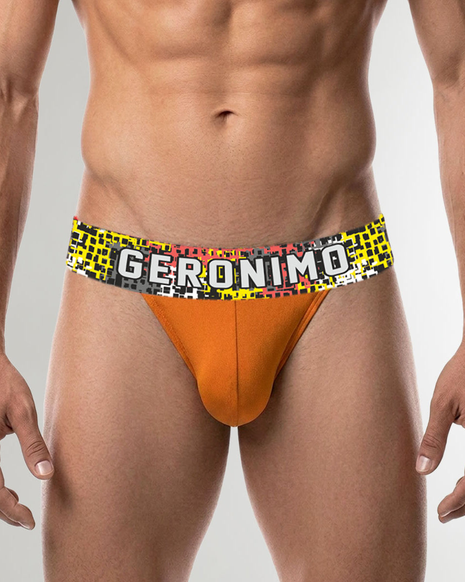 Geronimo Prism Jockstrap Orange