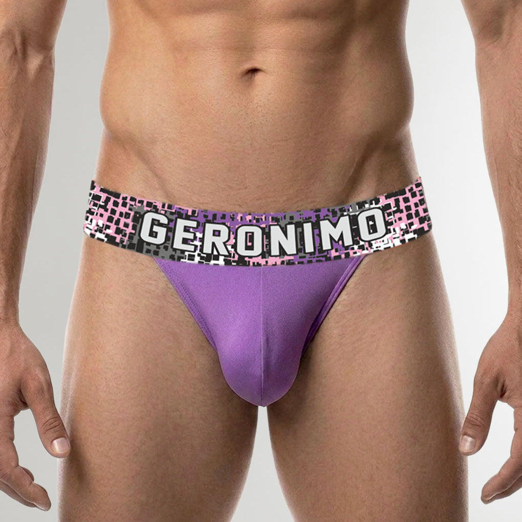 Geronimo Prism Jockstrap Purple