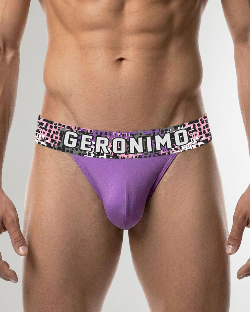 Geronimo Prism Jockstrap Purple