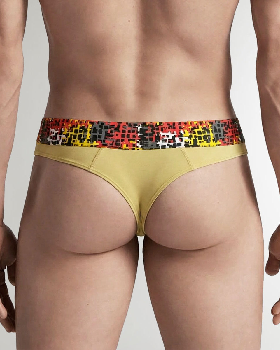 Geronimo Prism Thong Yellow