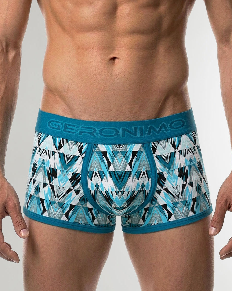 Geronimo Modern Mosaic Trunk Turquoise