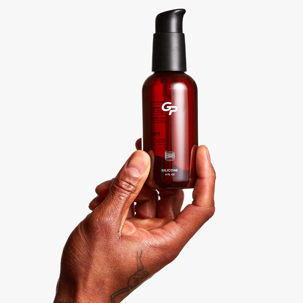 Goodparts Silicone Lube — ingredient list and directions, back label view