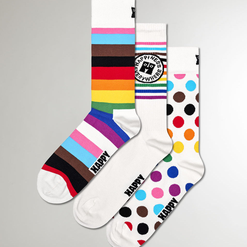 Happy Socks 3-Pack Pride Socks Gift Set Pride