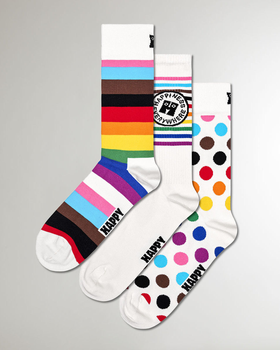 Happy Socks 3-Pack Pride Socks Gift Set Pride