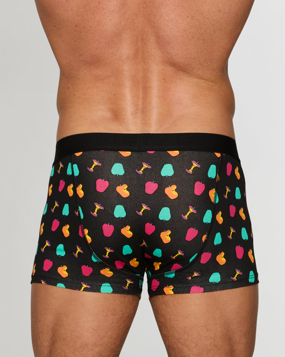 Happy Socks Apple Trunk Black-apple