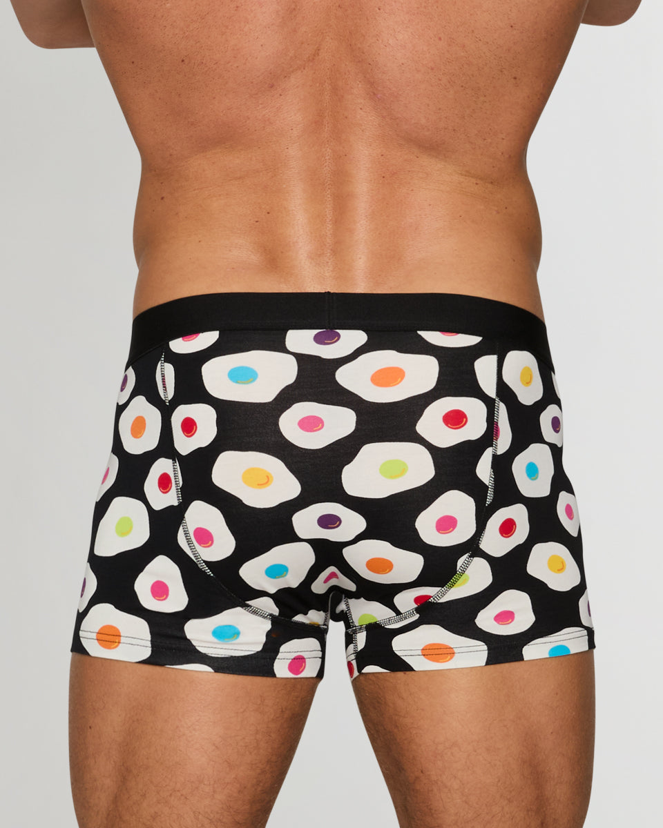 Happy Socks Sunny Side Up Trunk Black-sunny-side-up