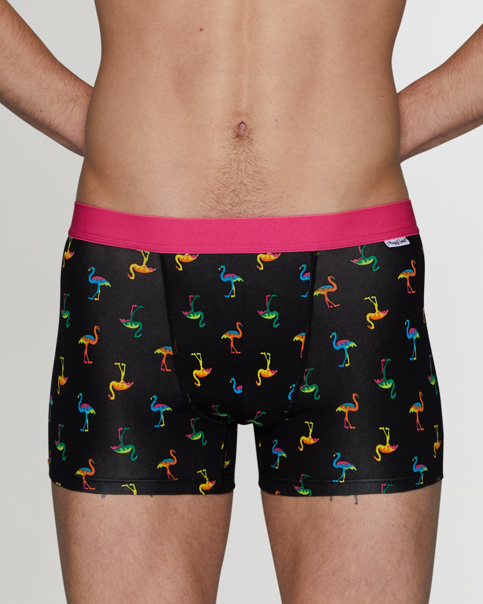 Happy Socks Flamingo Trunk Happy Socks Flamingo Trunk Black-flamingo